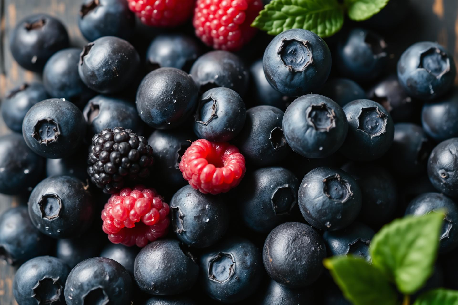 Fresh mixed berries