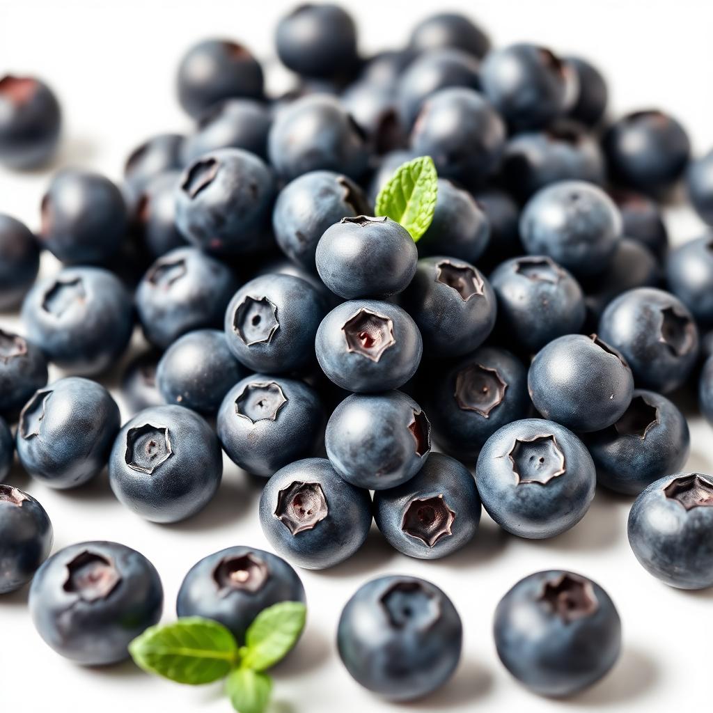 Fresh blueberries